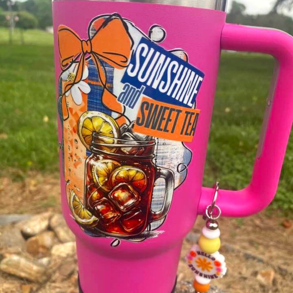 Sunshine and Sweet Tea Tumbler Set